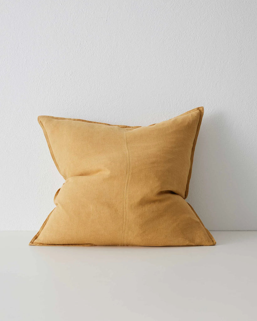 Como Cushion - Amber/Linen