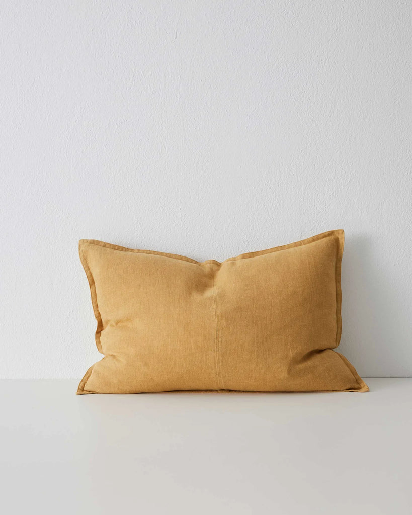 Como Cushion - Amber/Linen
