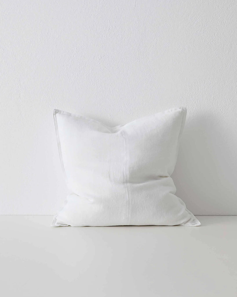 Como Cushion - Snow/Linen