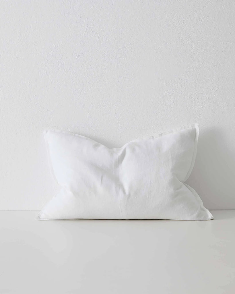 Como Cushion - Snow/Linen