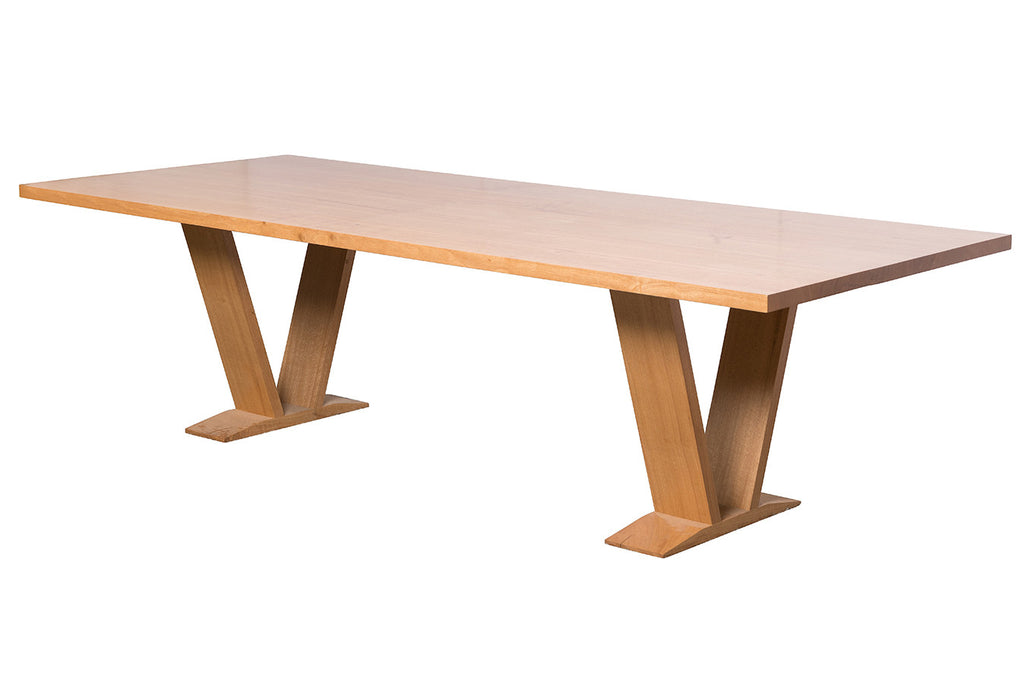 Lexcen WA Blackbutt locally made contemporary solid timber dining table