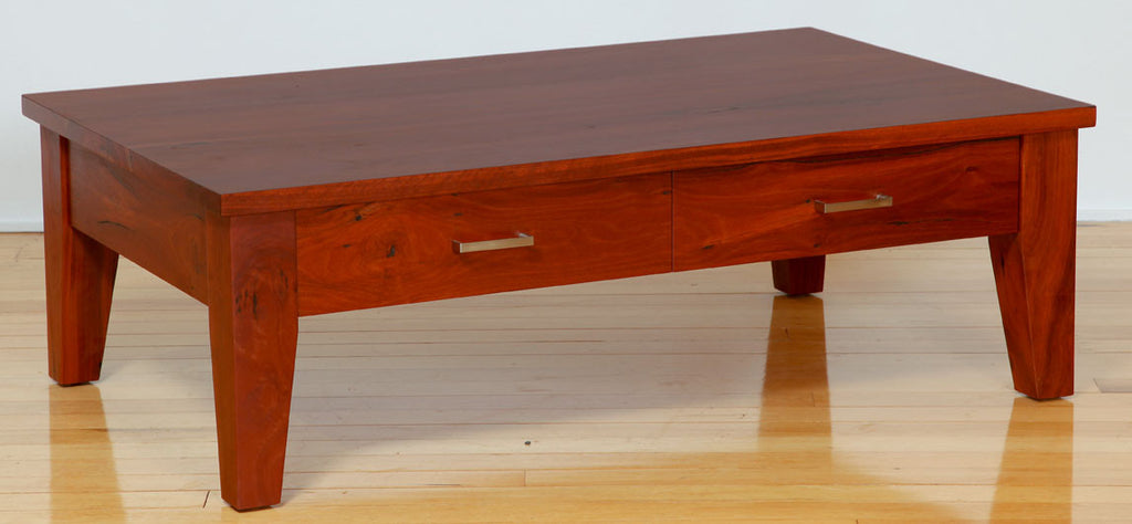 Classic 2 Drawer Solid Jarrah Timber Coffee Table, Nedlands, Perth, WA