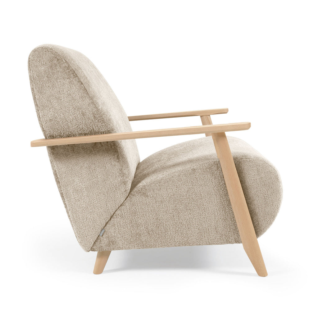 Marthan Occasional Chair - Oak Arm/3 Colours