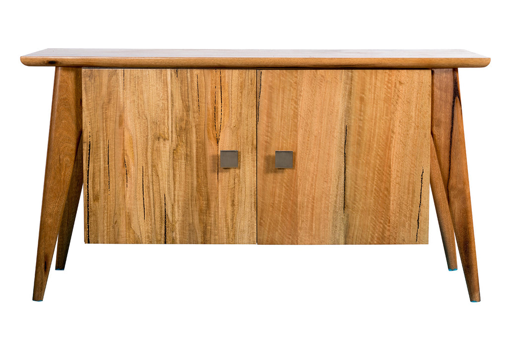 Scandinavian Two Door Sorrento Mid Century Solid Marri Timber Buffet