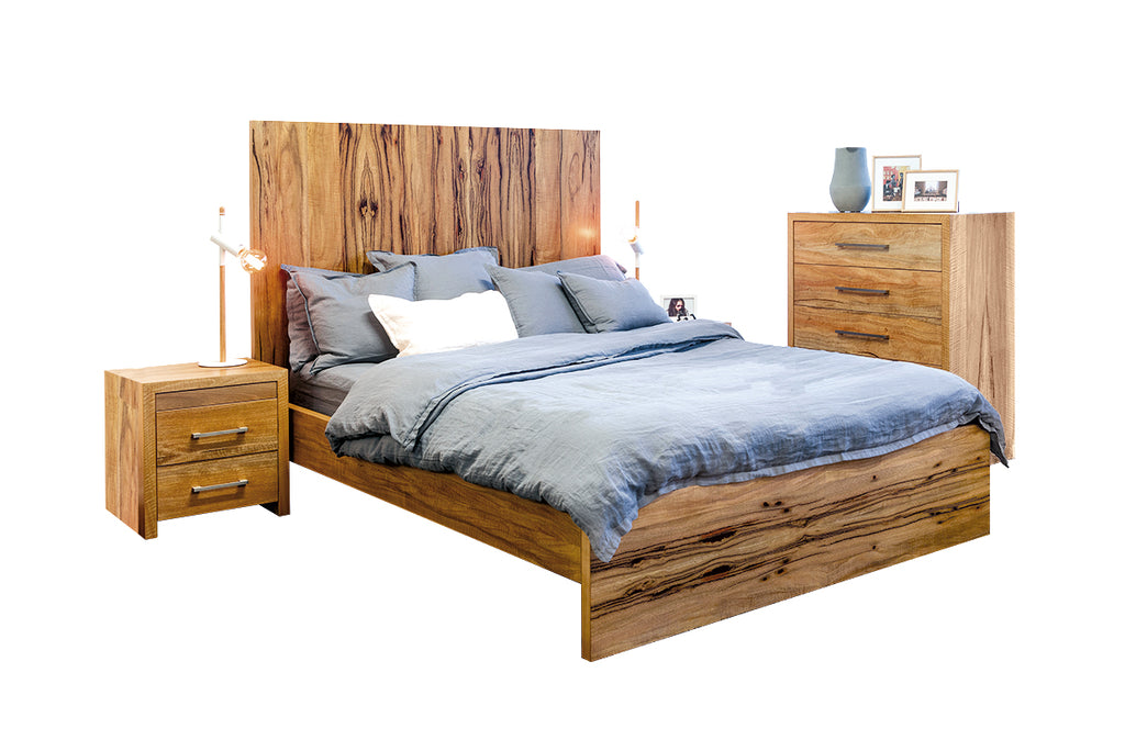 Solid Timber Wood Bedroom Suites Furniture King Queen Single Beds, Chest of Drawers, Chests, Bedside Tables Made in Perth WA Bespoke