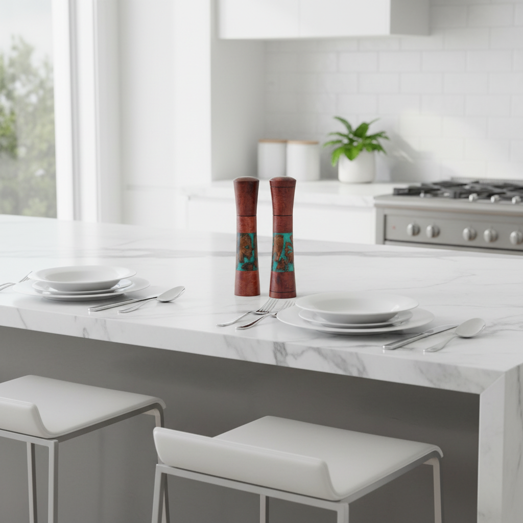 Grinders - Jarrah/Banksia Nut/Green Resin