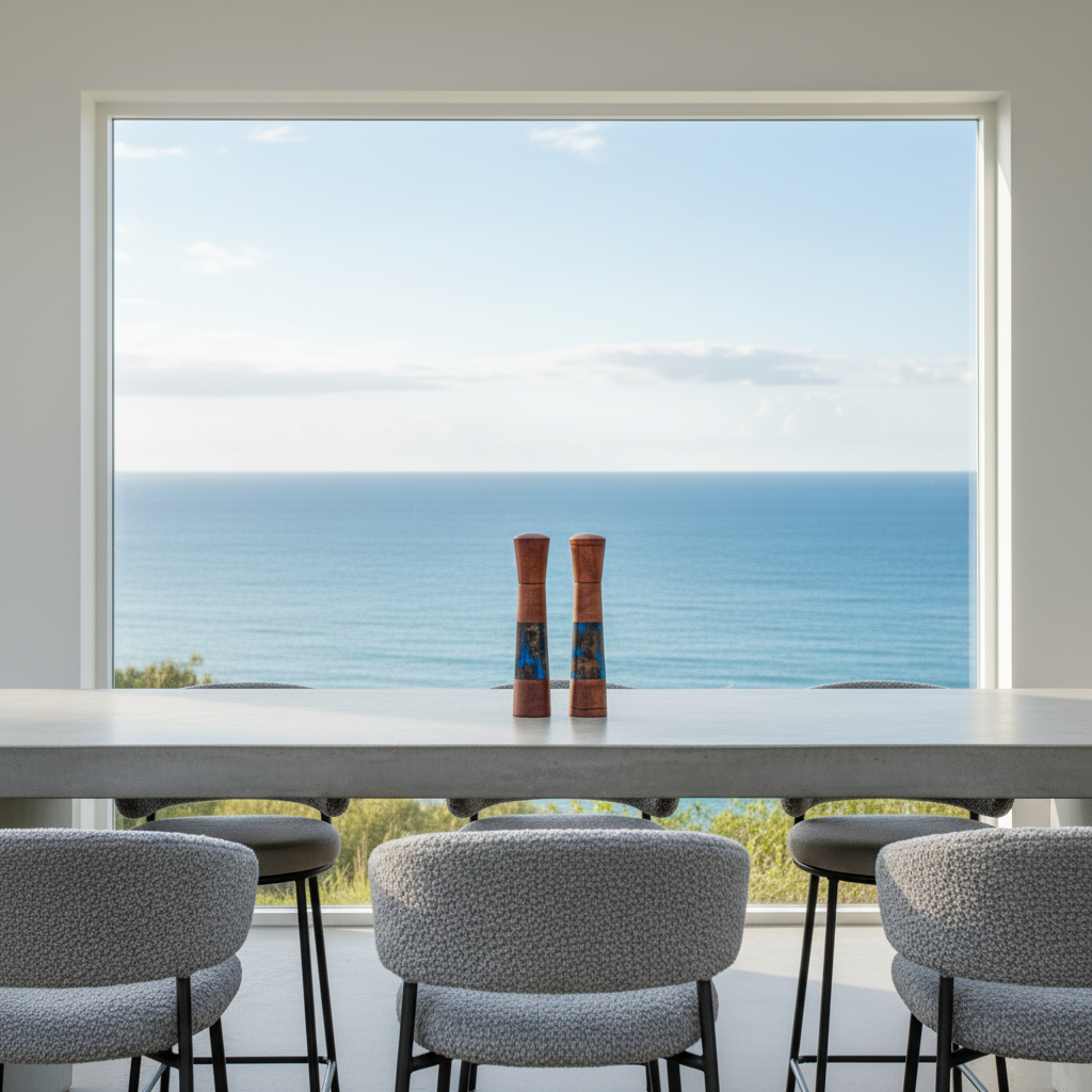 Grinders - Jarrah/Banksia Nut/Blue Resin