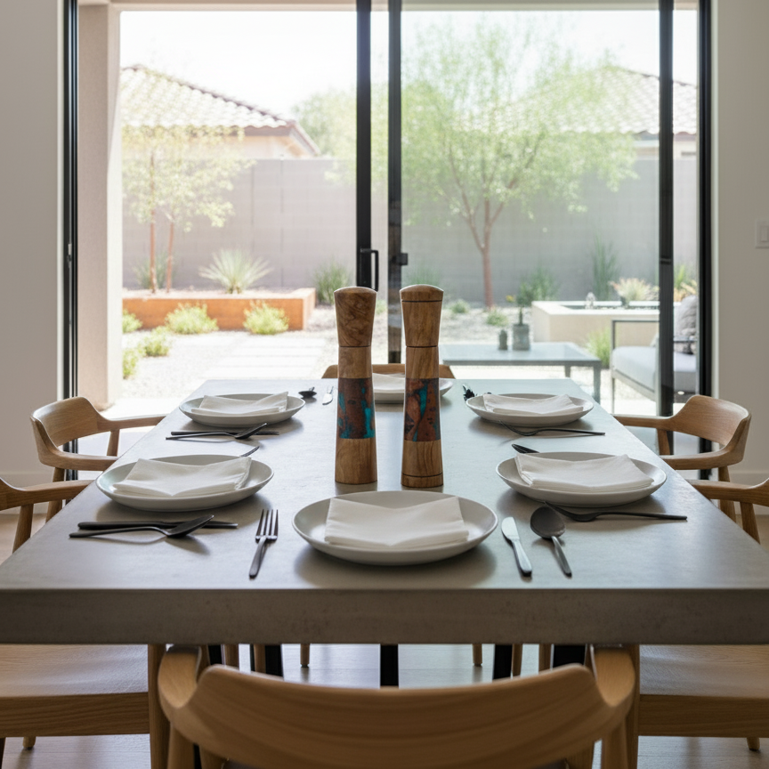 Grinders - Marri/Banksia Nut/Blue Resin