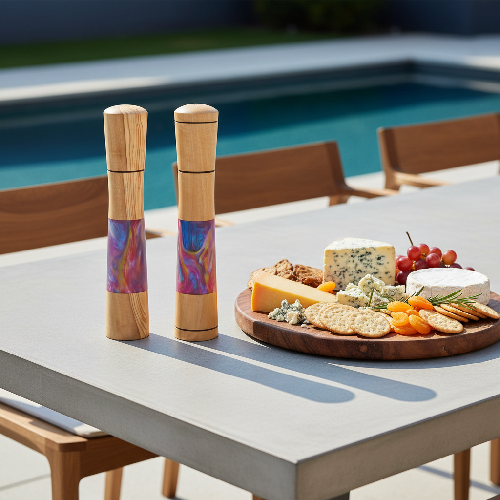 Grinders - WA Blackbutt/Rainbow Resin