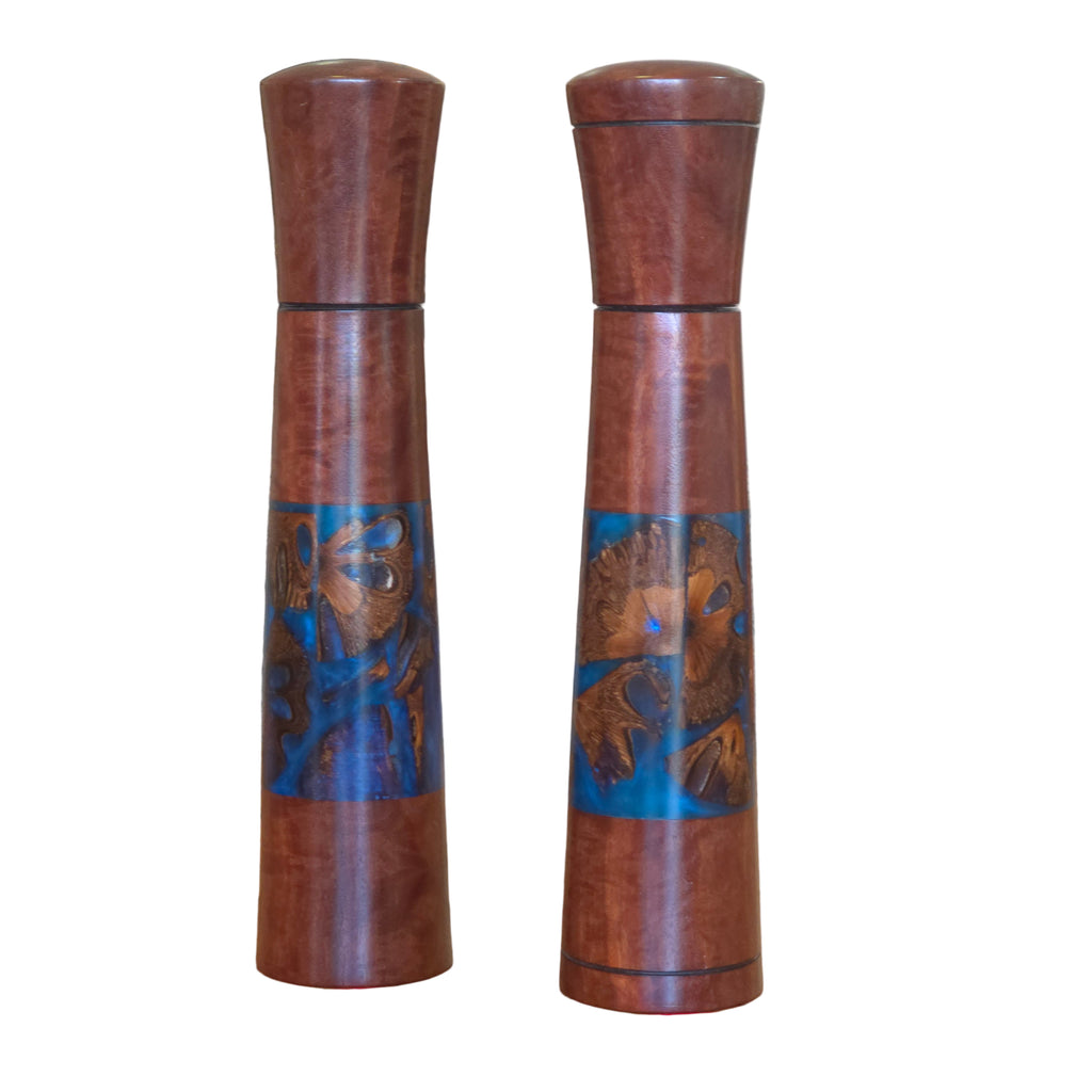 Grinders - Jarrah/Banksia Nut/Dark Blue Resin