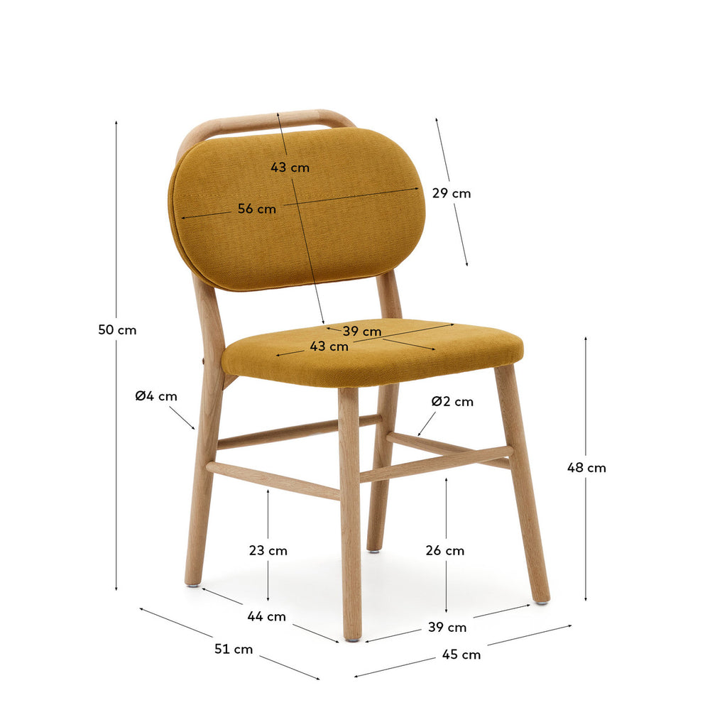 Helva Dining Chair - 3 Colours