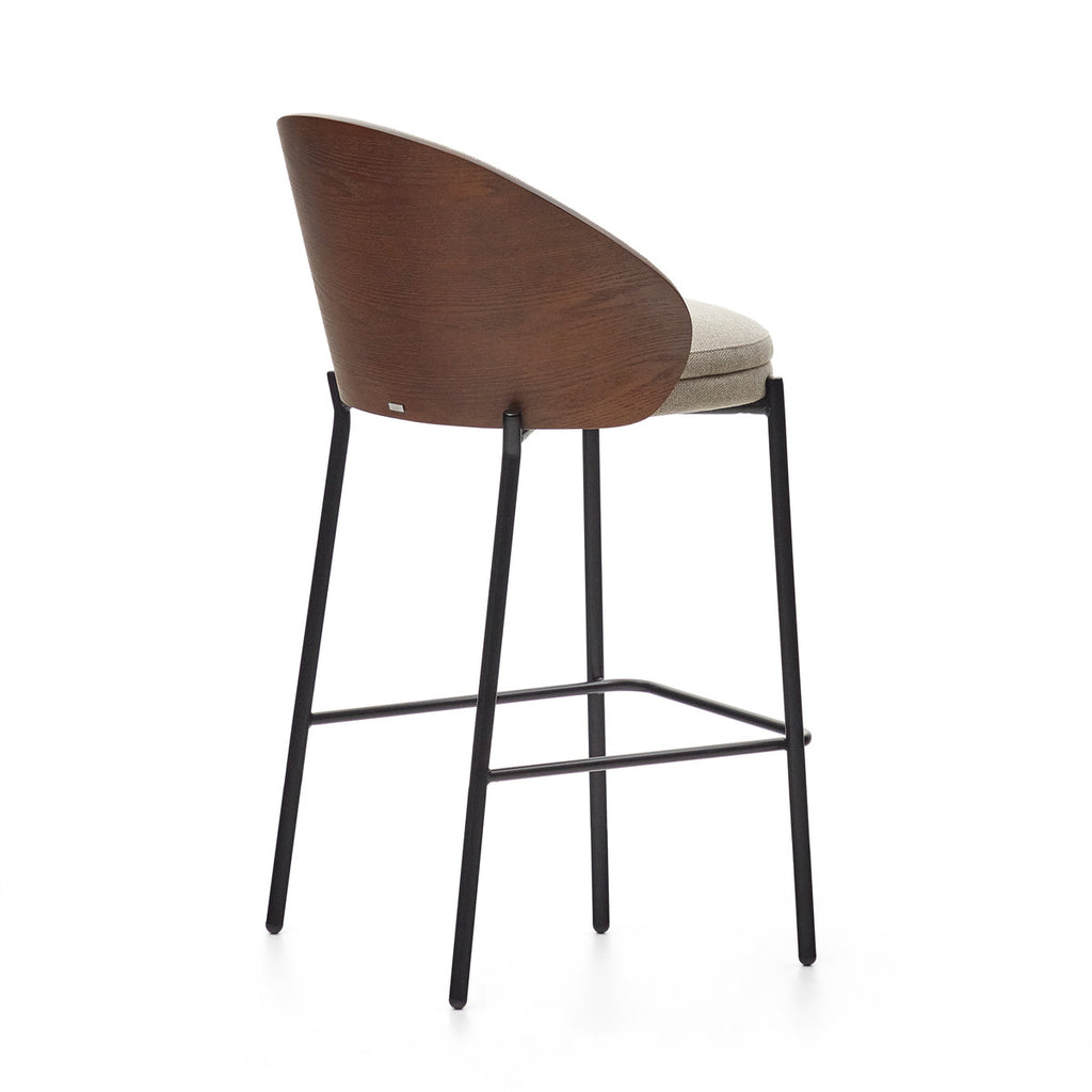 Eaman Natural Bar Stool - 3 Colours/Timbers