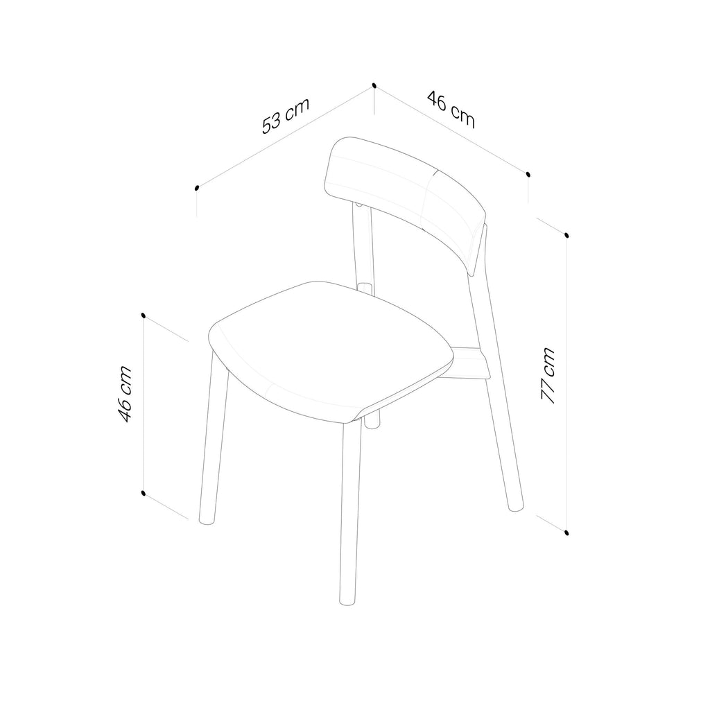 Ridley Dining Chairs - Marri | Bespoke Furniture Gallery Perth