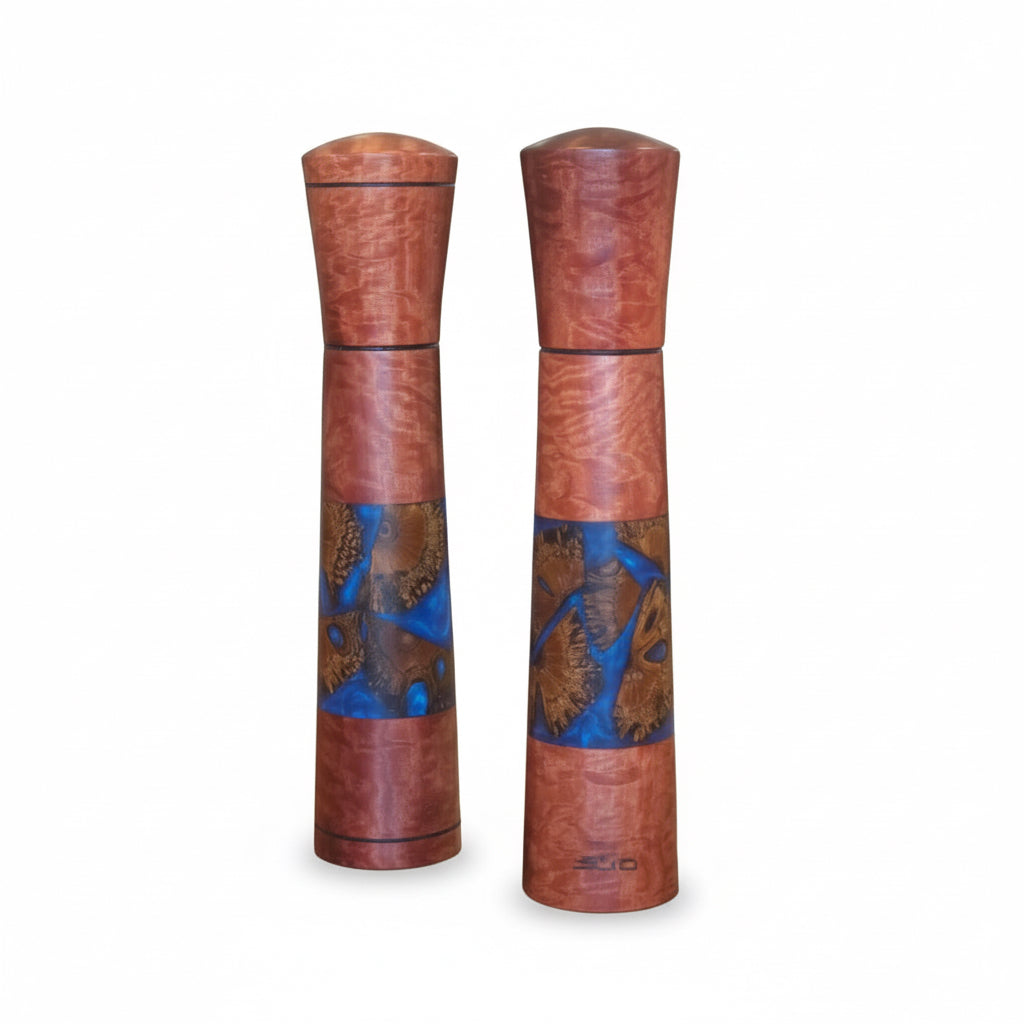 Grinders - Jarrah/Banksia Nut/Blue Resin