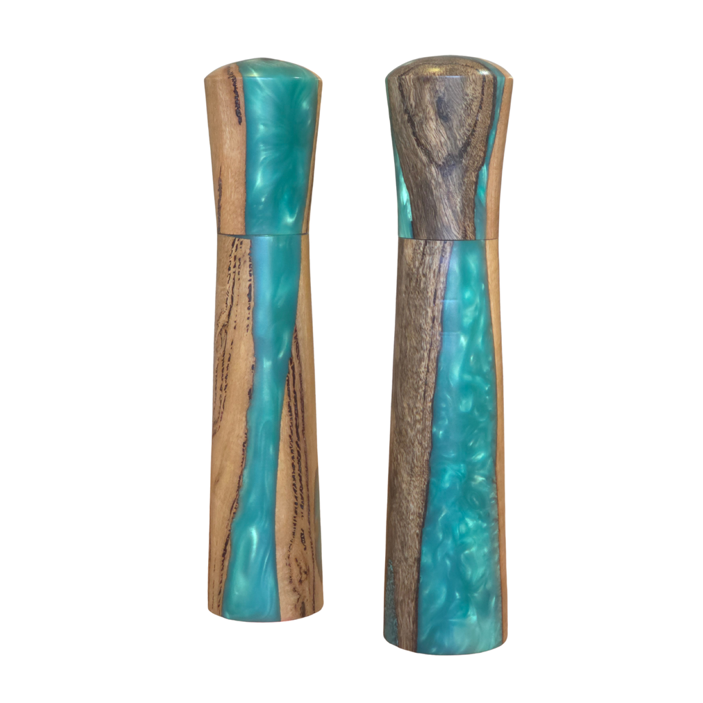 Grinders - Marri/Green Resin