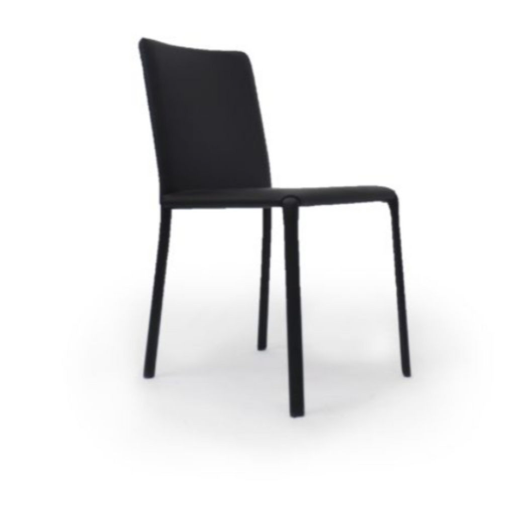 Dani Italian Leather Dining Chair - Low Back
