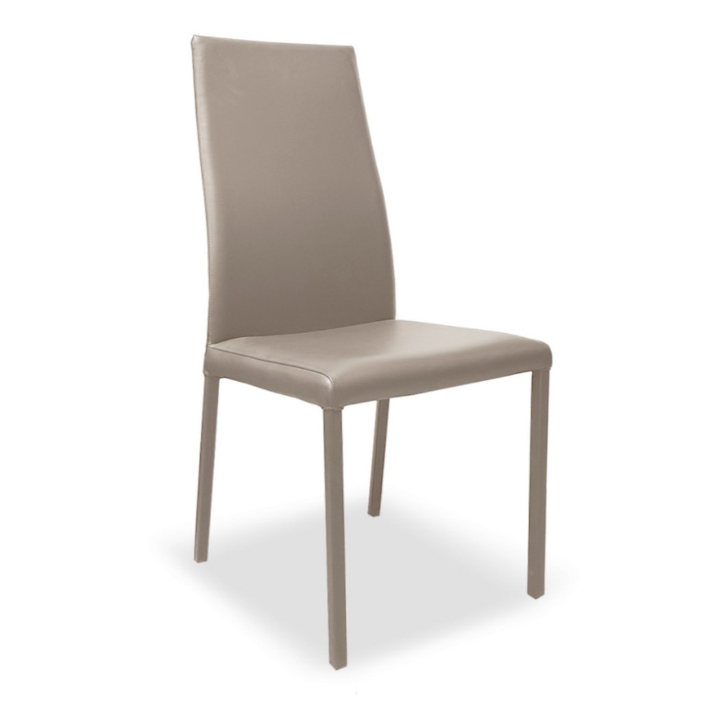 Marlene Italian Leather Dining Chair - High Back