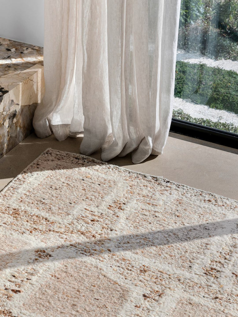 Heras Rug - Sand - 2 Colours