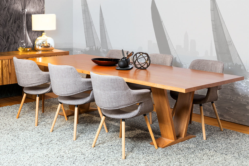 Lexcen Solid Timber WA Blackbutt Dining Table