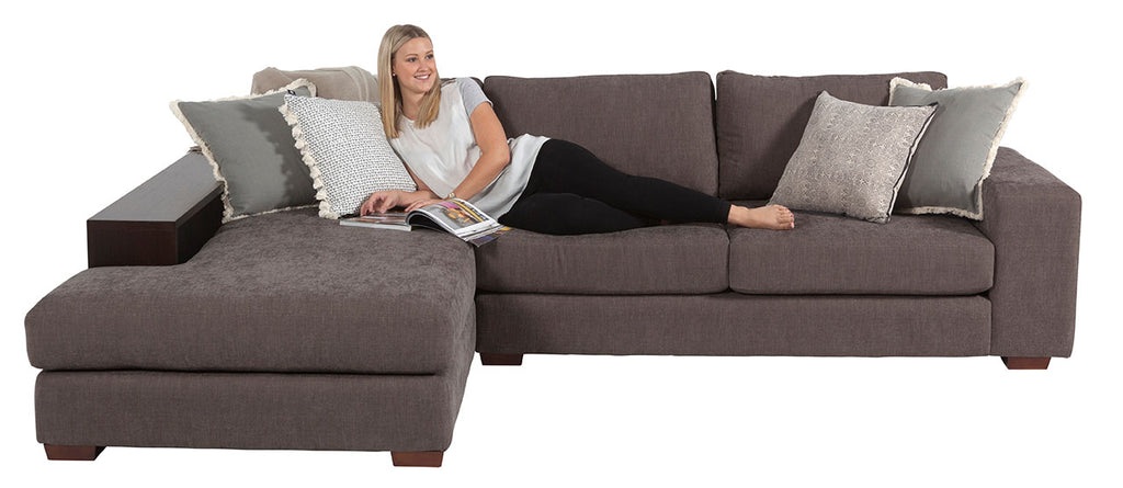 Bellini Modular Custom Made to Measure Sofa lounge Nedlands Perth WA Jarrah Timber Bookcase Arm Chaise