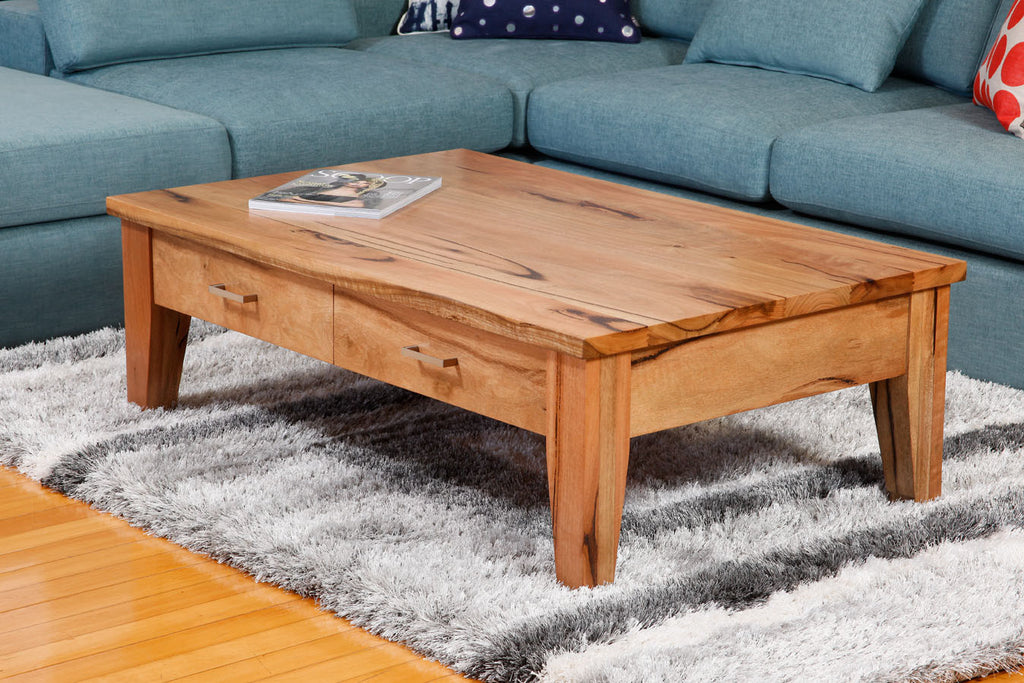 Classic 2 Drawer Solid Marri Timber Coffee Table, Nedlands, Perth WA