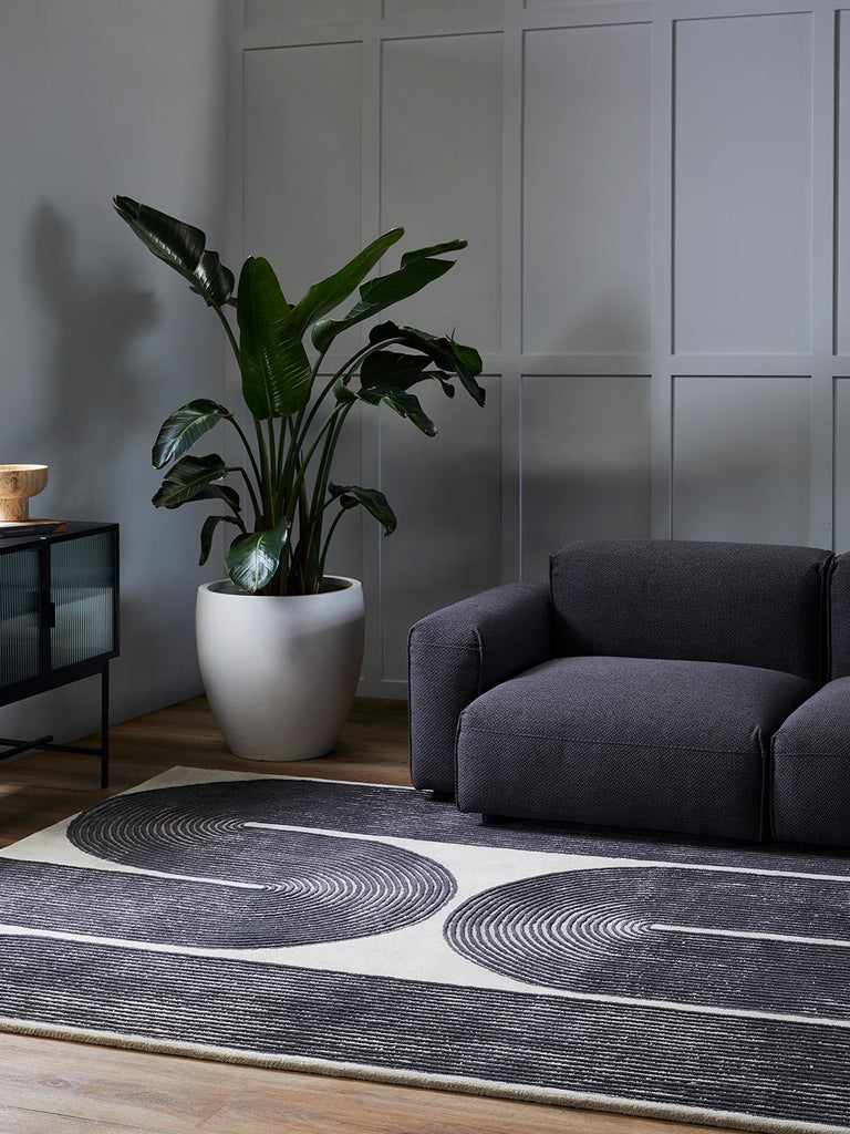 Viper Rug - Ink | Bespoke Furniture Gallery Perth